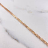 Cadena China 4.15gr / 45cm / 4mm Oro Rosa +0 $