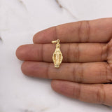 Dije Virgen Milagrosa 1.9gr / 2.8cm / Oro Amarillo $