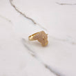 Anillo Hipopotamo 7.75gr / T8 / Circones Rosados Cafes Oro Amarillo $