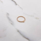 Anillo Corazon 1.05gr / T5 1/4 / Liso Oro Rosa