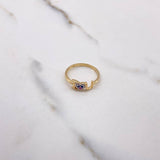 Anillo I Love 1.75gr / T5 1/2 / Circones Azules Fucsia Dos Oros Amarillo Blanco $