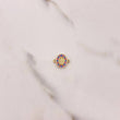 Herraje Virgen Milagrosa 0.65gr / 1.3cm / Circones Azules Fucsias Oro Amarillo $