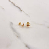 Topos Mariposa Silueta 0.8gr / Lisos Circones Fucsias Oro Amarillo $