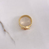 Anillo Brujula 10gr / T10 / Circones Blancos Tres Oros $