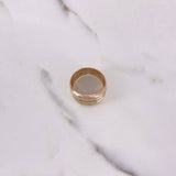 Anillo Tres Lineas 3.85gr / T7 1/2 / Tres Oros &