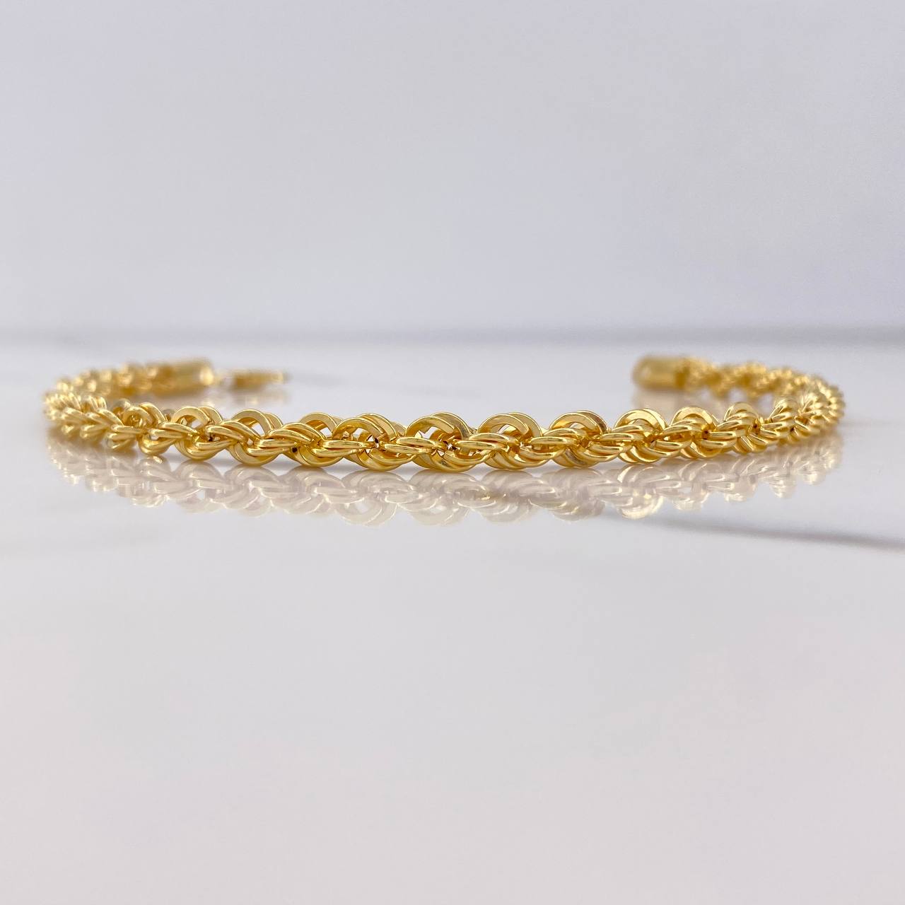 Pulso Lazo 3.95gr / 19cm / 4mm Oro Amarillo +3 &