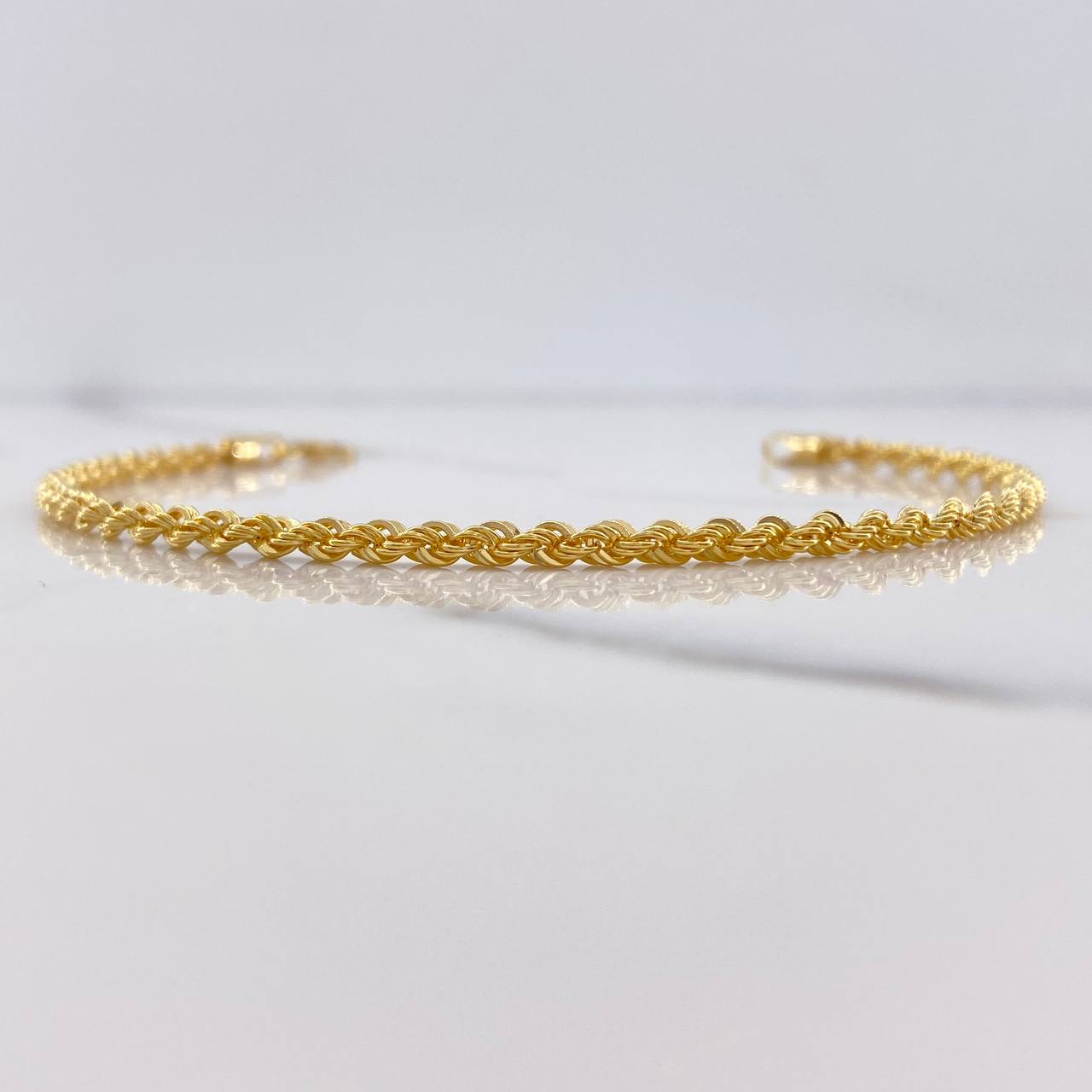 Pulso Lazo 2.05gr / 19cm / 3mm Oro Amarillo +3 &