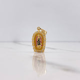 Dije Virgen Guadalupe 3.05gr / 2.6cm / Circones Blancos Fucsias Negros Oro Amarillo &