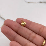 Dije Corazon 0.3gr / 1.3cm / Soplado Oro Amarillo &