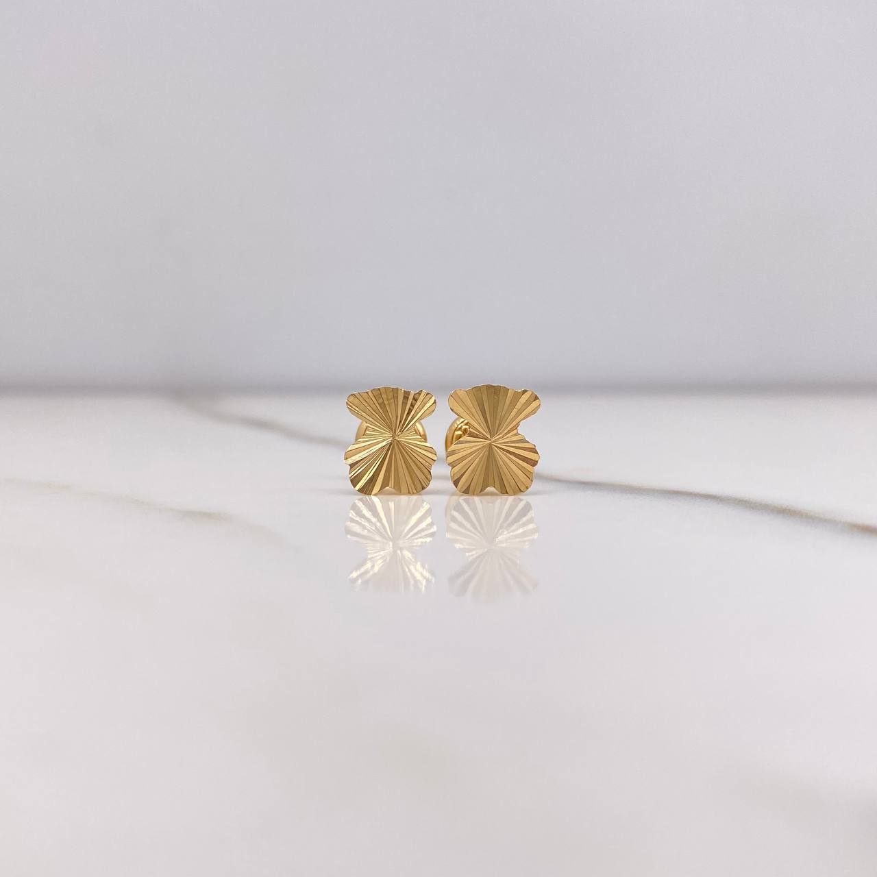 Topos Oso Ts 0.8gr / Diamantado Oro Amarillo $