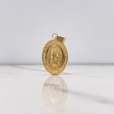 Dije Virgen Guadalupe 2.9gr / 3.6cm / Troquelado Oro Amarillo &