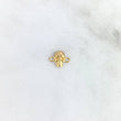 Herraje Calavera 0.4gr / 1cm / Oro Amarillo $