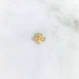 Herraje Calavera 0.4gr / 1cm / Oro Amarillo $