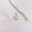 Dije Estrella 0.45gr / 1.8cm / Troquelada Oro Amarillo &