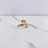 Anillo Abrazo 3.2gr / T5 / Oro Amarillo &