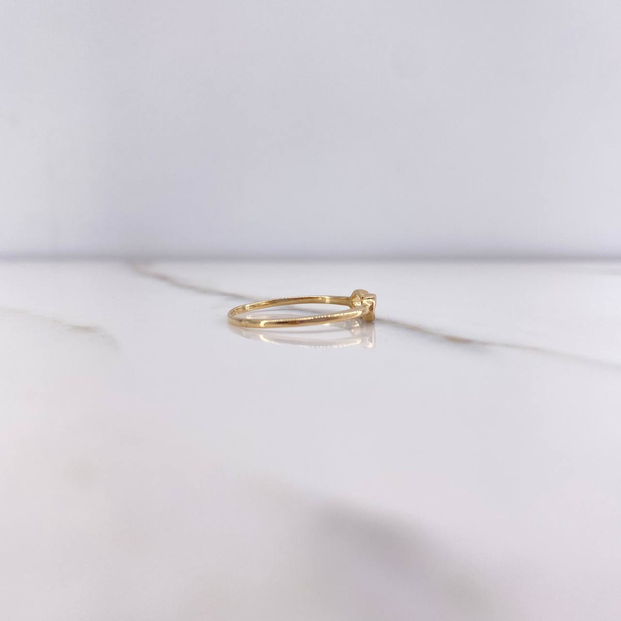 Anillo Infinito 0.85gr / T6 / Liso Oro Amarillo &