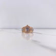 Anillo Correa Corona RX 6.45gr / T9 / Circones Blancos Dos Oros Blanco Rosa &