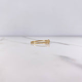 Anillo Infinito 1.25gr / T9 / Liso Oro Amarillo &