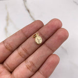 Dije San Miguel Arcangel 0.35gr / 1.4cm / Troquelado Oro Amarillo $