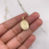 Dije Virgen Guadalupe 0.95gr / 2.5cm / Plano Oro Amarillo &