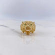 Anillo Tigre 10.5gr / T10 / Circones Verdes Oro Amarillo &