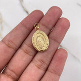 Dije Virgen Guadalupe 1.25gr / 2.7cm / Troquelado Oro Amarillo &