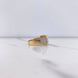 Anillo Corona RX 5.25gr / T10 / Circones Blancos Dos Oros Amarillo Blanco &