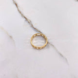 Anillo Corazones 2.35gr / T6 / Oro Amarillo $