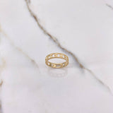 Anillo Corazones 2.35gr / T6 / Oro Amarillo $