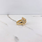 Anillo Indio 9.05gr / T8 1/2 / Circones Colores Oro Amarillo $