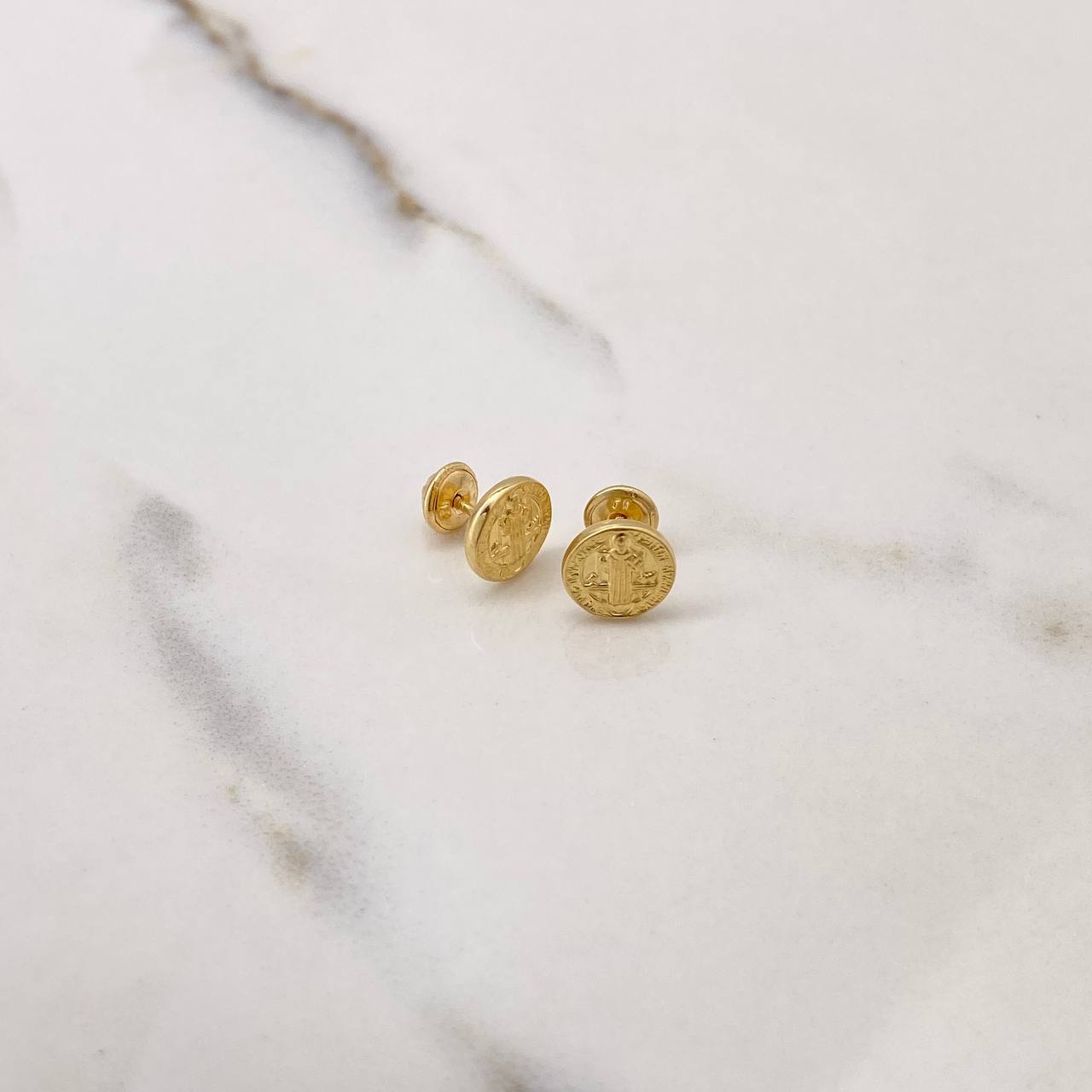 Topos San Benito 0.7gr / Troquelado Oro Amarillo $