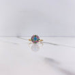 Anillo Flor De Loto 2.25gr / T5 1/2 / Circones Colores Oro Amarillo $