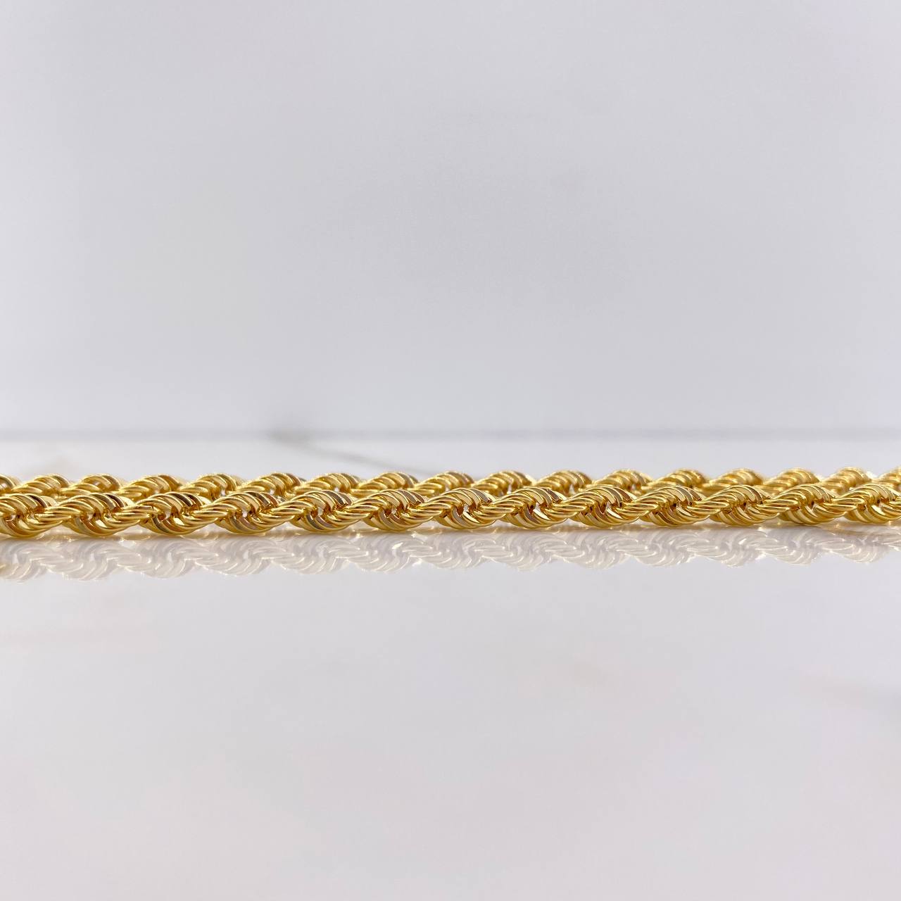 Cadena Lazo 8.25gr / 60cm / 4mm Oro Amarillo +3 $