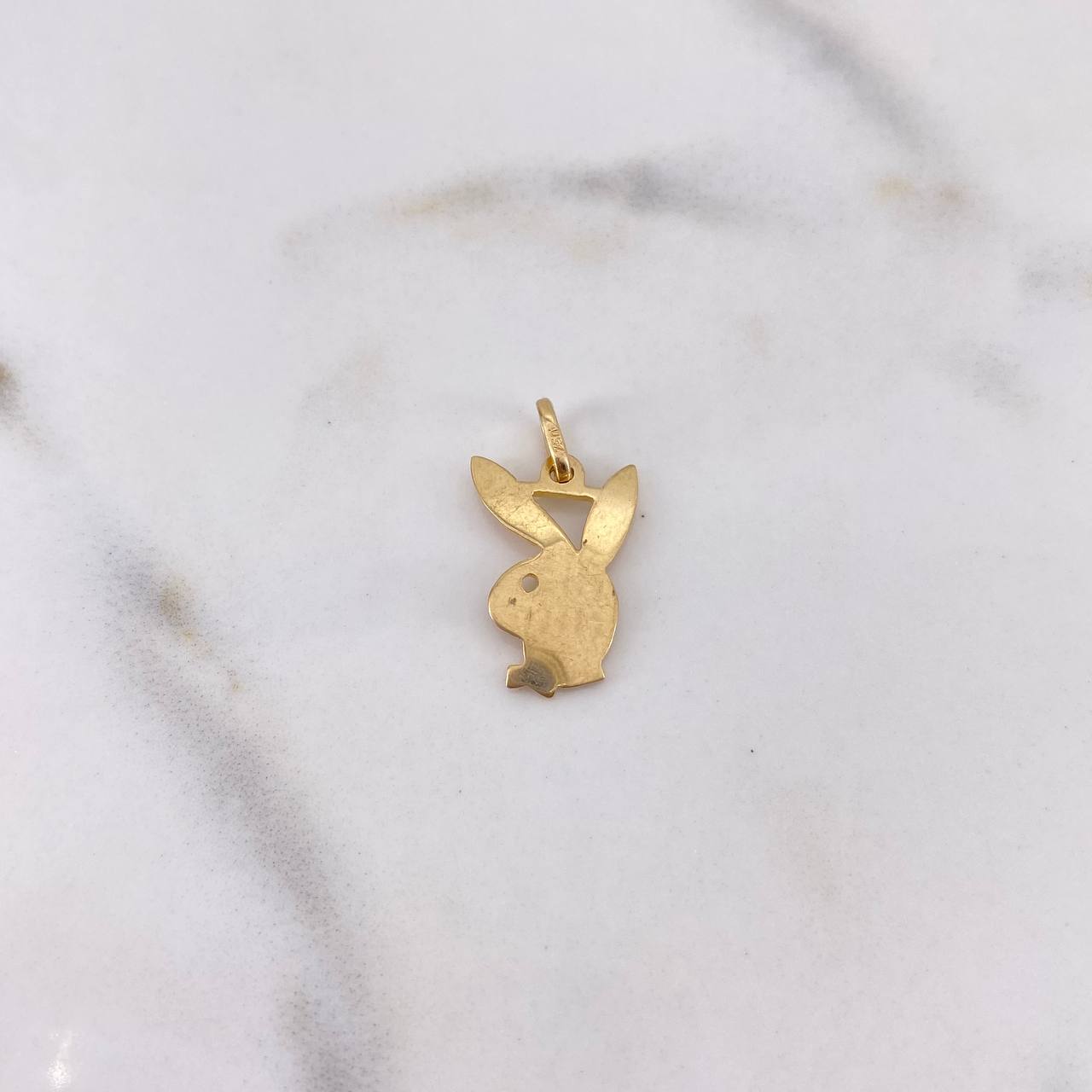 Dije Conejo 1.45gr / 2cm / Liso Oro Amarillo 18K $