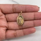 Dije Divino Niño 2.25gr / 2.5cm / Liso Oro Amarillo 18K $