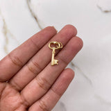 Dije Llave 1.2gr / 2.3cm / Lisa Oro Amarillo $