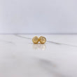 Topos Bola 0.8gr / 6mm Diamantados Oro Amarillo 18K $