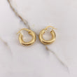 Candongas Sofi 3.4gr / 2cm / Espiral Oro Amarillo $