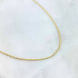 Cadena China 3.15gr / 60cm / 2mm Oro Amarillo +0 $