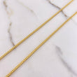 Cadena Franco 5.8gr / 60cm / 2mm Oro Amarillo +4 $