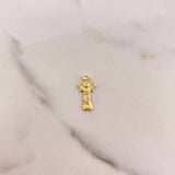 Dije Divino Niño 0.35gr / 2cm / Liso Oro Amarillo &