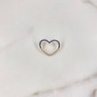 Herraje Corazon 1gr / 1.7cm / Circones Blancos Azules Oro Amarillo $