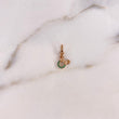 Dije Minnie Mouse 0.35gr / 1.5cm / Circones Verdes Oro Rosa $