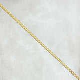 Cadena Veneciana 3.7gr / 60cm / 1.3mm Oro Amarillo +3 $