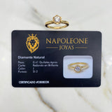 Anillo Solitario 4.3gr / T6 / Diamante 41pts Oro Amarillo (Joya) $