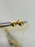 Topos Bola 0.9gr / 7mm Lisa Oro Amarillo &