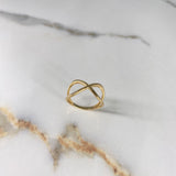 Anillo Infinito 2.25gr / T7 1/4 / Oro Amarillo &