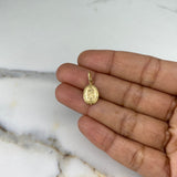 Dije Virgen Guadalupe 0.8gr / 2.5cm / Troquelado Oro Amarillo &