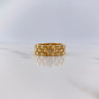 Anillo Correa Corona 10.75gr / T9 1/2 / Oro Amarillo $