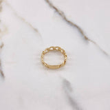 Anillo Cubano 2.2gr / T6 / Oro Amarillo $